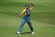 Usman Shinwari during Pakistan Nets Session (Image courtesy: Getty)